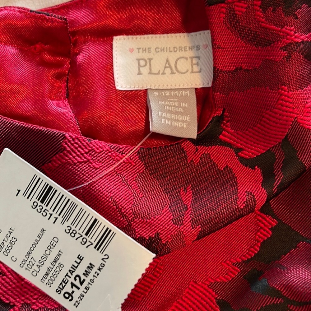 Red/Black Girls dress - Picture 3 of 4
